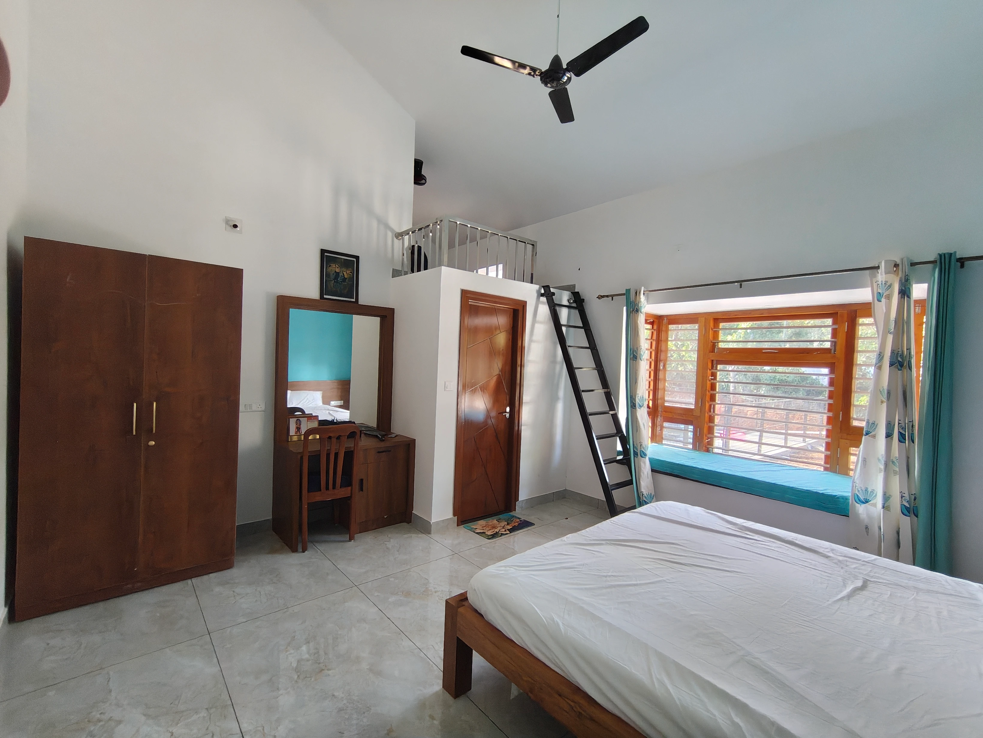 Spacious Family Bedroom with Seating Area